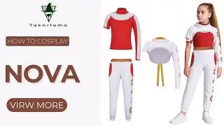 #Takerlama Child Zombies 4 Nova Halloween Cosplay Costume Dawn of the Vampires Outfit Gifts  $24.9