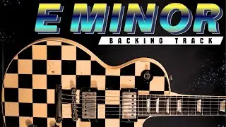 Cool Groove Guitar Backing Track Jam in E Minor