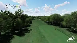 Moor Allerton GC - 3rd Hole Flyover
