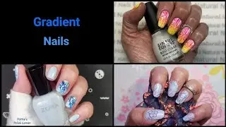 Gradient Nails - Stamping Collab April 2024