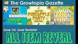 Growtopia - ALL NEW ITEM Summer Guild + Pineapple 2018