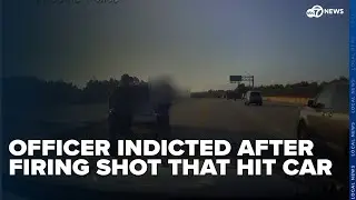 Bowie police officer indicted after firing shot that hit car on highway