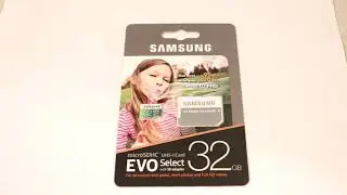 Samsung Evo Select 32GB SD Card Video