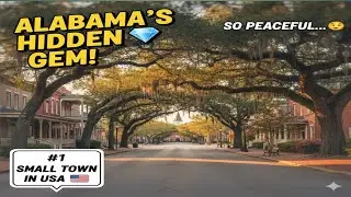 Most Beautiful Small Town in Alabama | Peaceful USA Walking Tour 🇺🇸