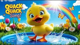 The Little Duck Went Quack Quack Quack 🐤 | Fun Kids Song | Sing Along & Dance!