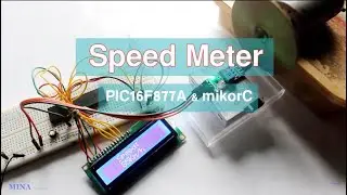 Make Speed Meter use PIC Microcontroller with code