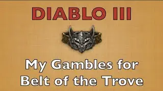 Kanai's Cube p03: 10 Rare Belts into Legendary - [Diablo 3] Season 21 Hardcore