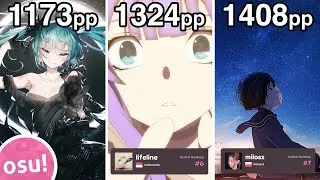osu! weekly highest pp plays