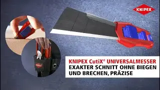 Universal-Cuttermesser CutiX&reg; von KNIPEX (90 10 165) // Cuttermesser 2.0