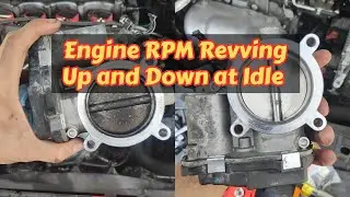 Causes of Engine RPM Revving Up and Down at Idle Parked or Stopped