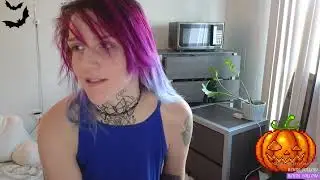 Spooktober!! Cleaning storage room then cosplay :3