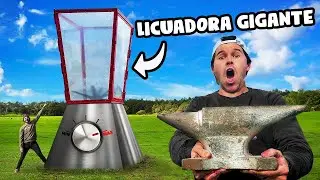 LICUADORA GIGANTE vs YUNQUE INDESTRUCTIBLE | How Ridiculous en Español
