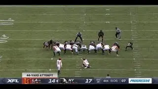 Nick Novak Misses Clutch Field Goal For LA Wildcats