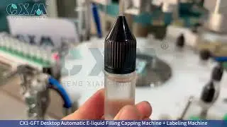 Want a Desktop Automatic Machine for E-Liquid Filling and Capping?