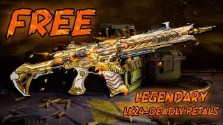 How To Get The FREE Legendary LK24 Deadly Petals | COD MOBILE