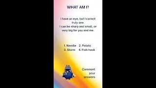 1 Riddle, 4 Possibilities. Which is Real? 👁️🤔