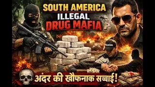 South America Ki Illegal Drug Mafia 😱 Andar Ki Kahani #tranding