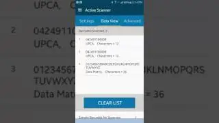 Zebra Scanner Control App (Android): 1 Minute Tour
