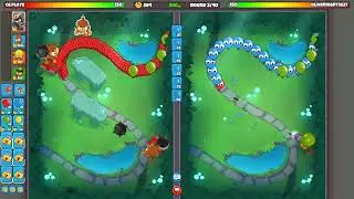 Grouped White Spam Strategy! Dart, Sniper, Engineer, Gwendolin - Bloons TD Battles 2 BTD
