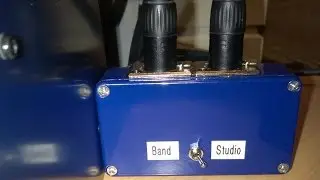 How to make balanced A B switch for studio monitors XLR