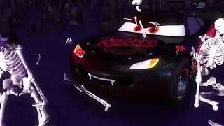 Cars 3 Esqueletos ⚡️Evil McQueen Halloween dia das Bruxas 1