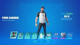 How to Get Ali-A Skin for FREE in Fortnite!