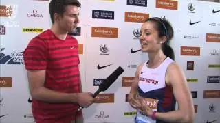 Stef Reid breaks the world record in the T44 Long Jump at Sainsbury's #GlasgowGP