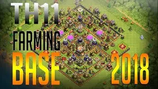 Clash of Clash - Best TH11 Farm base 2018
