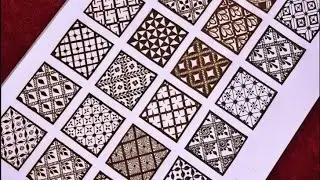 Mehndi classes Day-1 / Basic grids/ Basic To Advances mehndi filling tutorial/ henna classes