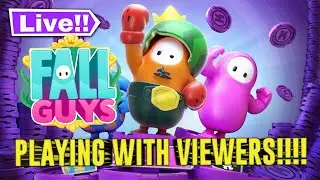 LIVE Fall Guys Leaderboard Custom Shows with Viewers!!!  Join Us!