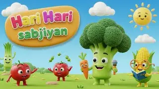हरी हरी सब्जियां - Bachon ke liye Poem | Healthy Vegetables Song for Kids || pipkin poems