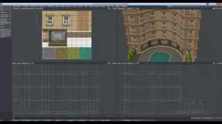 Texturing game assets in Lightwave 3d