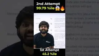 How to improve from 45 to 99.7 percentile in JEE Main🔥 | JEE 2023 | JEE 2024 #shorts #jeemain