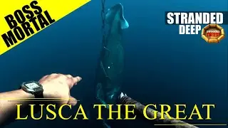 Boss mais mortal de Stranded Deep Lusca The Great