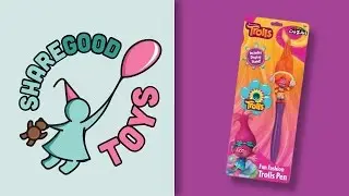 Cra-Z-Art DreamWorks Trolls Fun Fashion Troll Pen - Opening and GIVEAWAY! - ShareGood Toys
