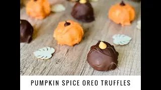 🇺🇸Pumpkin Spice Oreo Truffles🍁 🇫🇷Truffes Oreos | Saveur Pumpkin Spice🍂