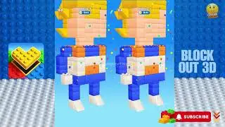 Blockout 3D - Level 33 Vegetable Prince - Gameplay walkthrough