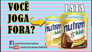 Lata decorada | Fa&ccedil;a voc&ecirc; mesmo sua latinha decorada | Cicera Criativa