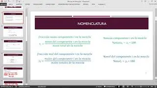 Masa Molecular Promedio de una Mezcla