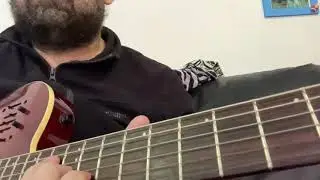 Triada mayor sobre acorde m7