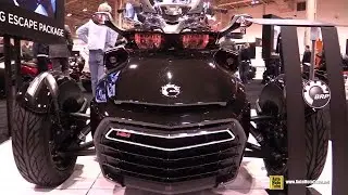 2015 Can-am Spyder F3 Touring Escape - Walkaround - 2015 Toronto Motorcycle Show