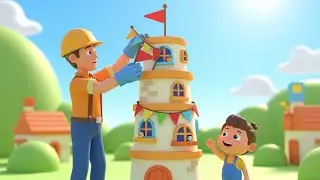 Roblox Little Builder Broke the Obby Tower | Kids Songs & Nursery Rhymes