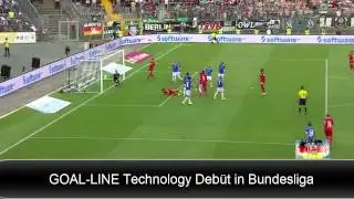 GOAL-LINE Technology Deb&uuml;t in Bundesliga