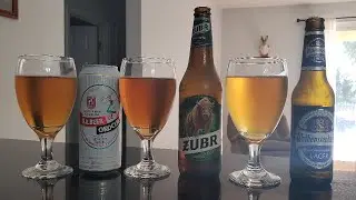 Okocim O.K.  Beer vs Ƶubr vs Weihenstephaner Original