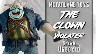The Clown | Spawn (Violator) - Mcfarlane Toys Action Figure Unboxing & Best Comparisons 