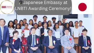 🎓 LNBTI Awards Ceremony ft. Japanese Embassy! | Big Day for Future IT Leaders 🇯🇵💻
