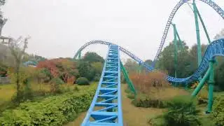 Intamin Mega Lite Coaster at Happy Valley Shanghai 4K POV