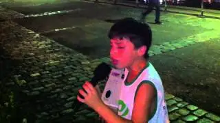 Corre corre Corazón, Jorgito canta en Puerto Madero