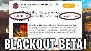 TWO BLACK OPS 4 BETAS - BLACKOUT BETA FOR BO4 (Black Ops 4 Beta OFFICIAL DATES) COD WW2