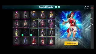 gua ngespin crsytal royale di #freefire  pakai 200 token